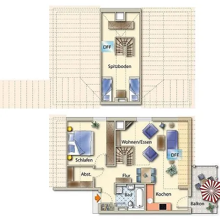 Zum Kliff Apartment *